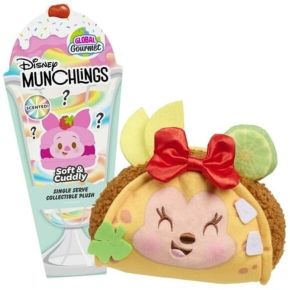 Other - Disney Munchlings Single Serve Scented Collectible Plush Assortment  4.5 Inch Pl